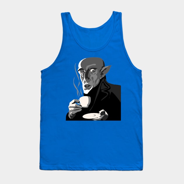 VAMPIRE COFFEEING #2 Tank Top by Strider